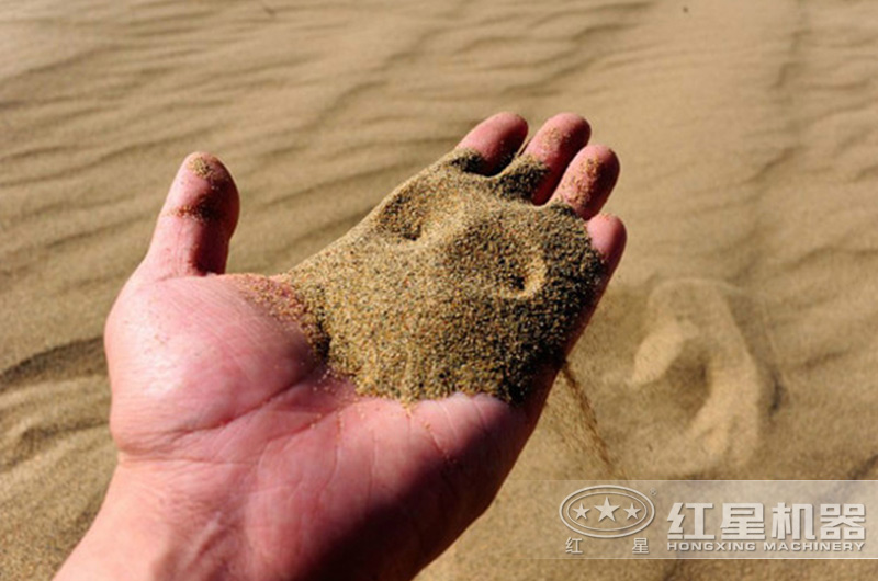 机制砂成品砂粒清洁，更加均一、稳定